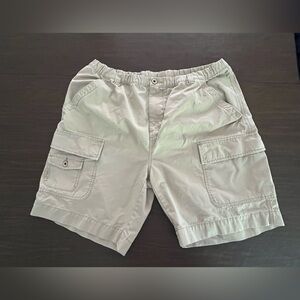 Tommy Bahama Men's Ivory Relax Cargo Shorts XL